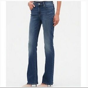Banana Republic Bootcut Medium Wash Low Rise Jeans